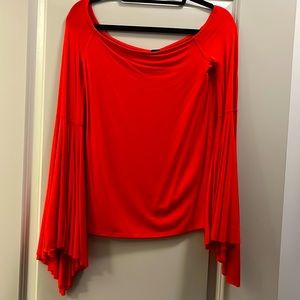 Free People Bell Sleeve Top